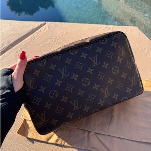 Louis Vuitton Brown Monogram Pouch